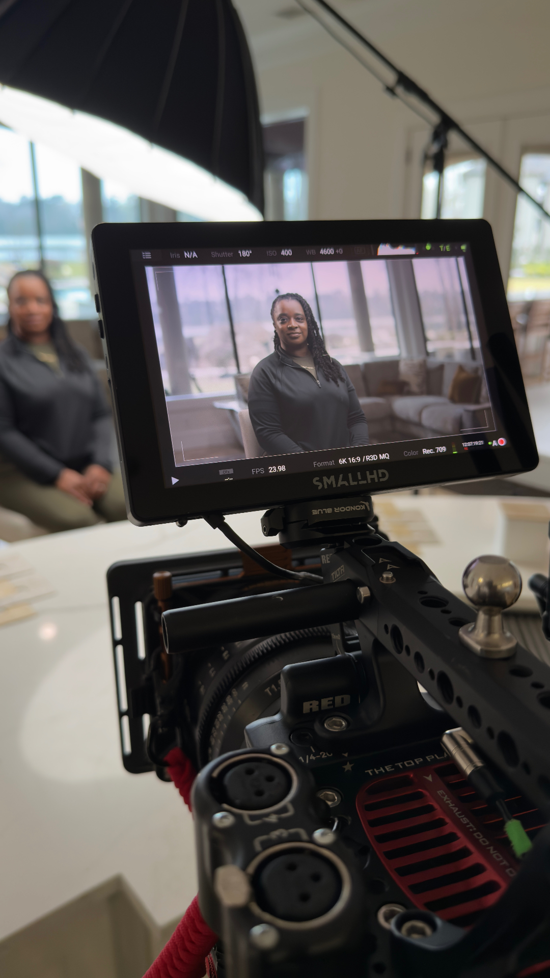 Behind the scenes on a Studio Thirty Media production day