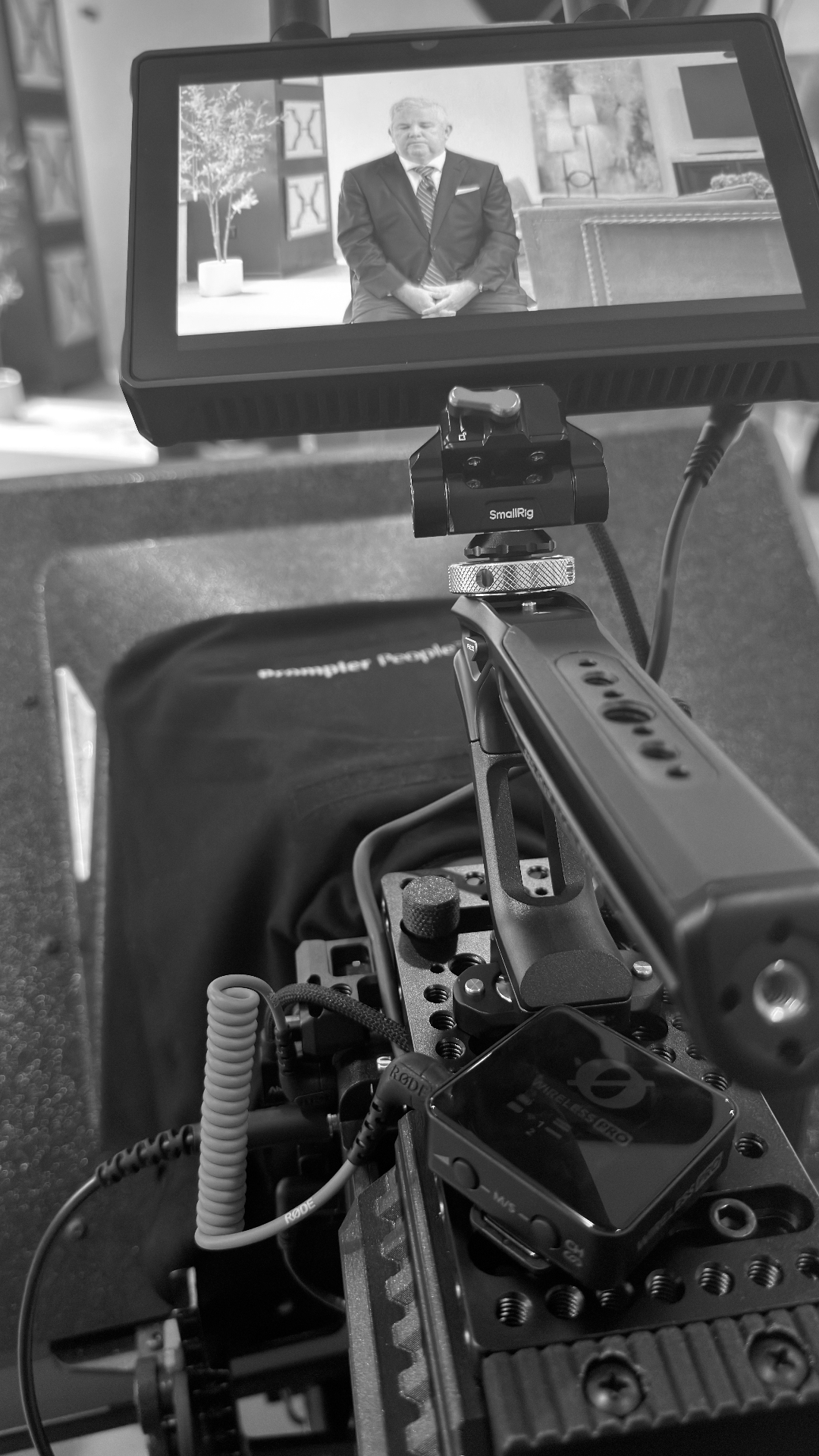 Live event monitoring during conference coverage